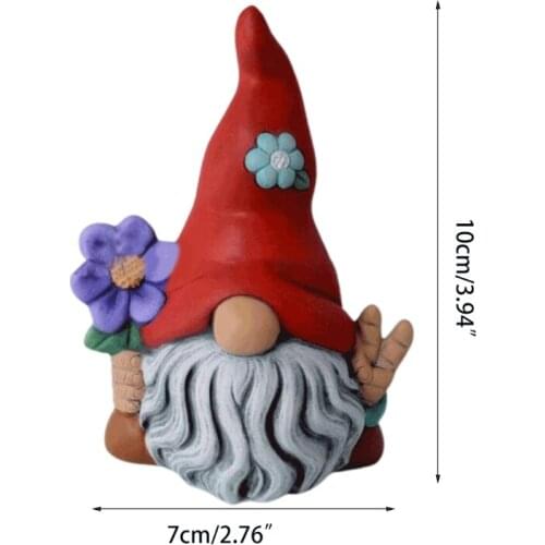 Faceless Santa Doll Window Decoration Christmas Decorations Gift Ornaments Faceless Plush Doll Pendant Handmade