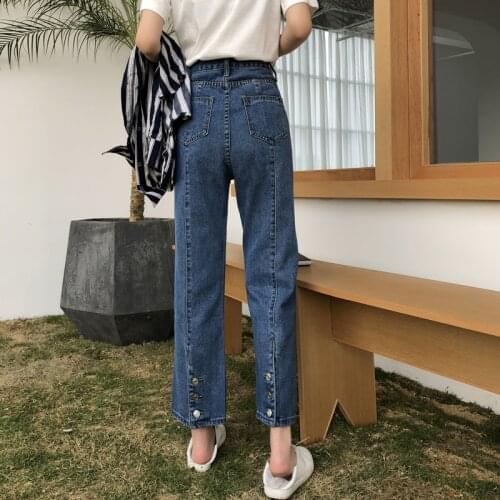 Cheap Wholesale 2019 New Spring Summer Hot Selling Womens Fashion Casual Denim Pants NC32