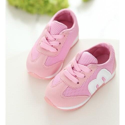 2021 New Spring/Autumn Children Shoes Unisex Toddler Boys Girls Sneaker Mesh Breathable Fashion Casual Kids Shoes Sports Shoes