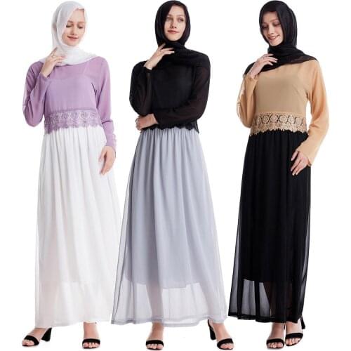 Elegant Women Two Piece Dress Muslim Abaya Kaftan Islamic Maxi Party Gown Chiffon Spaghetti Strap Dress Long Sleeve Tops+Dress