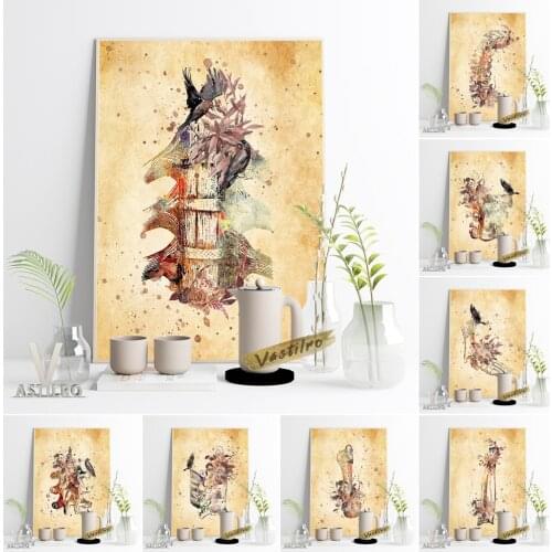 Person Bone Sketch Poster Skeleton Medical Diagrams Print Canvas Painting Medical Wall Art Picture Abstract Anatomy Studio Decor