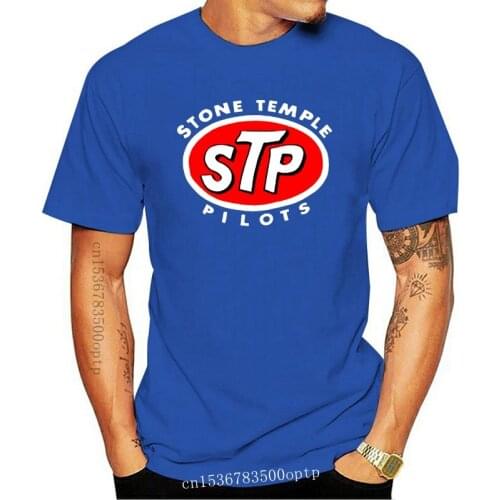 New Stone Temple Pilots STP Logo Rock Band Mens Black T-Shirt Size S to 3XL