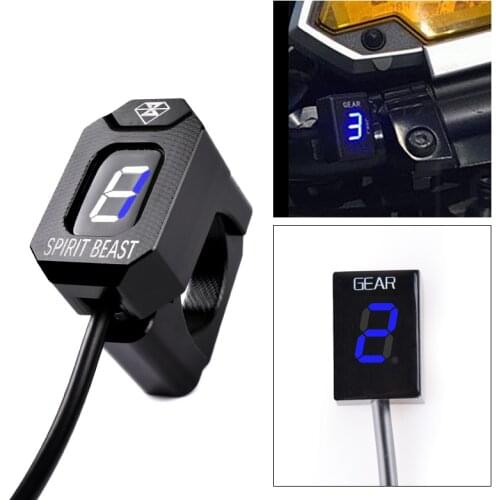 Motorcycle Gear Indicator for Suzuki Intruder M1800R M 1800R 1800 R 2006-2010 Motorbike 1-6 Level Digital Meter Moto Accessories
