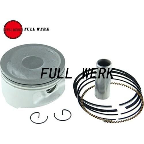 72.5mm 17mm Piston Pin Ring Set fit for Feishen Linhai Yamaha Scoote300cc Water Cooling Scooter ATV HH-117 Water-cooled Piston