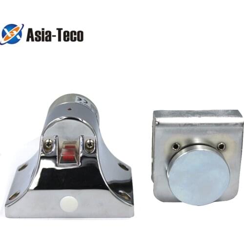 Magnet Glass Door Stop Stainless Steel Door Stopper Magnetic Door Holder Second line Toilet Glass Door Doorstop Furniture