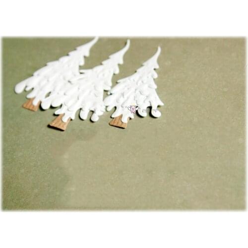 Mmao Crafts Metal Steel Cutting Dies New Snow Christmas tree Stencil For DIY Scrapbooking Paper/photo Cards Embossing Dies