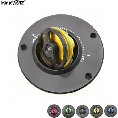 Motorcycle Gas Fuel Petrol Cover For SUZUKI SV650 SV650S SV1000 SV1000S GSR600 GSR750 GSX650 Push to Lock Keyless Fuel Tank Cap