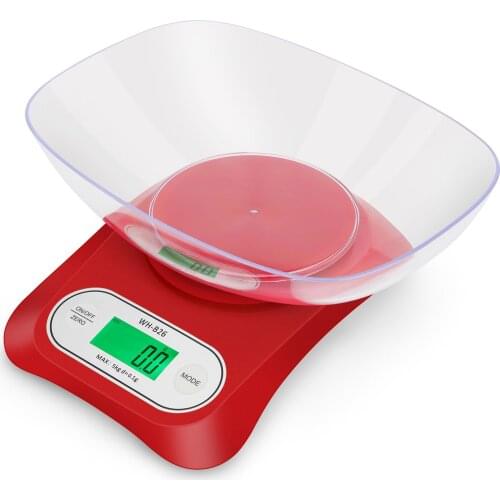 WH-B26 LCD Display Backlit Large Screen Kitchen Scale High Accuracy Kitchen Scales Kitchen Electronic Scale