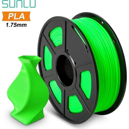 SUNLU PLA Filament 1.75mm 1kg Plastic PLA 3D Printer Filament Dimensional Accuracy +/-0.02mm