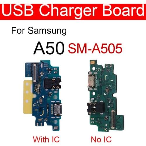 Usb Charging Jack Port Board For Samsung Galaxy A50 SM-A505FD A505FD POWER Usb Charger Connector Module USB Charger Board