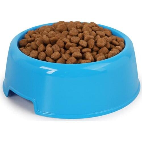 1PC Candy Color Portable Travel Bamboo Fiber Pets Bowl Food Water Feeding Cup Dish for Dogs Cat Water Feeder Dish Sale 1055gA