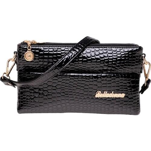 POOLOOS Women's Black Clutches