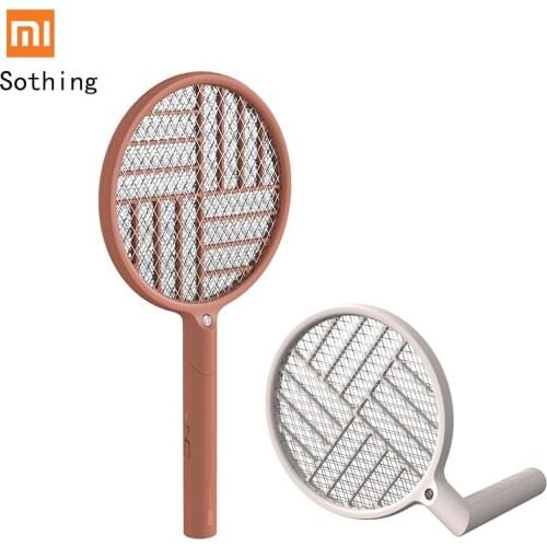 Xiaomi Youpin Portable Mosquito Swatter Sothing LED Rechargeable Collapsible USB Charging Fly Mosquito Zapper Swatter Kille