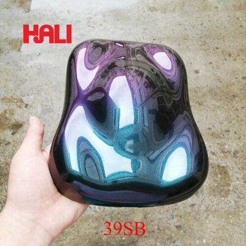 Sell optical changable pigment,chameleon series mica powders,chameleon paint color,1lot=100gram 39SB orange/blue, free shipping