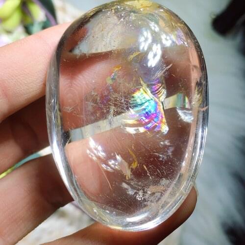 Clear quartz palm