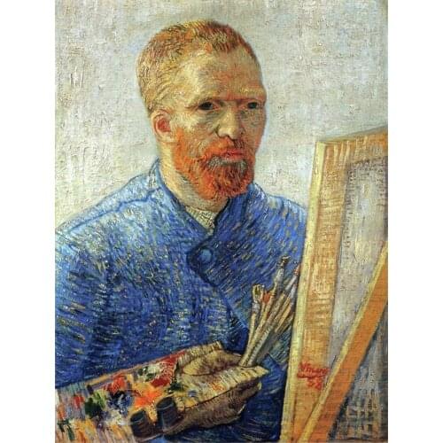 Vincent Van Gogh Self Portrait Prints Canvas Art Famous Oil Painting on Canvas Wall Art Picture
