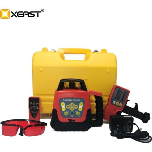 FRE-203 Rotary Red/Green laser level POSITIONING ELECTRONIC SELF LEVELING 360 DEGREE Beam Line Cross Line Rotating laser level