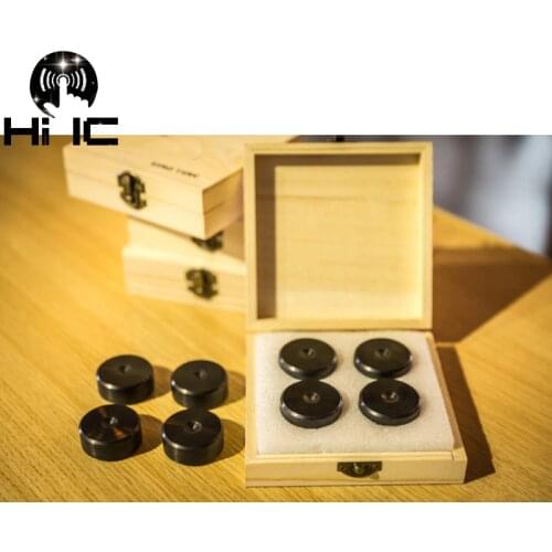 4pcs HIFI Audio Speakers Amplifier Stainless Steel Anti-shock Shock Absorber Foot Pad Feet Pads Vibration Absorption Stands