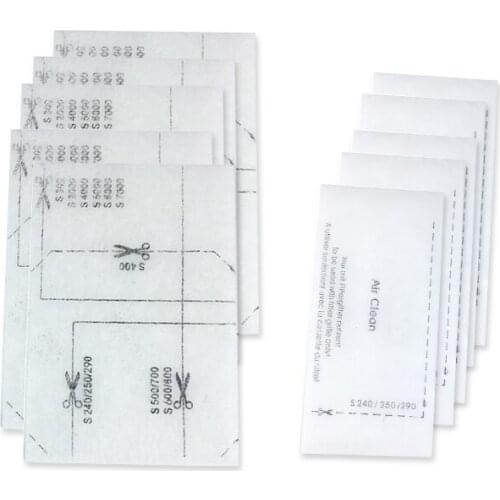 5 Pair Replaceable Vacuum Cleaner Accessory Universal Motor Filter for Miele