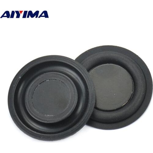 AIYIMA 2Pcs 35mm Loudspeaker Bass Vibrating Diaphragm Passive Plate/SoundBox Radiator Speakers