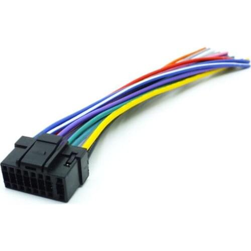 Car Audio Stereo Wiring Harness Adapter Plug For Alpine JVC Radio CD DVD Stereo Harness