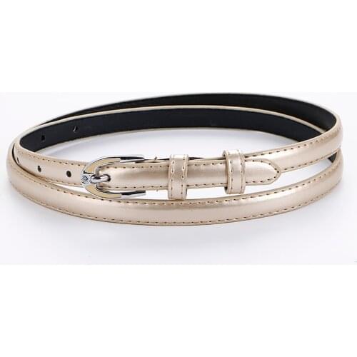 Free shipping Hot New solid Leather belt Womens Thin cute design hip silver leather Belts for Women pin rhinestone buckle jeans