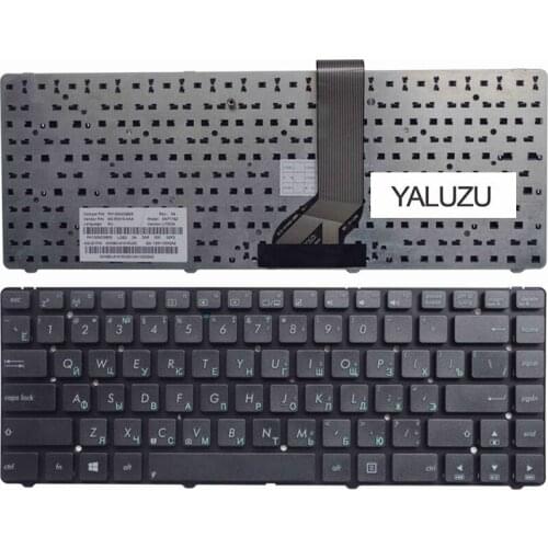 YALUZU RU black New Russian laptop keyboard FOR ASUS K45N K45EI321VD K45A K45DE K45VJ K45VM K45VS E45 K45V N45 U44 K45E