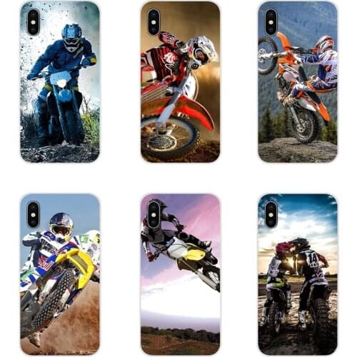 For Xiaomi Redmi 4A S2 Note 3 3S 4 4X 5 Plus 6 7 6A Pro Pocophone F1 Motocross cross dirt bikes Accessories Phone Shell Covers
