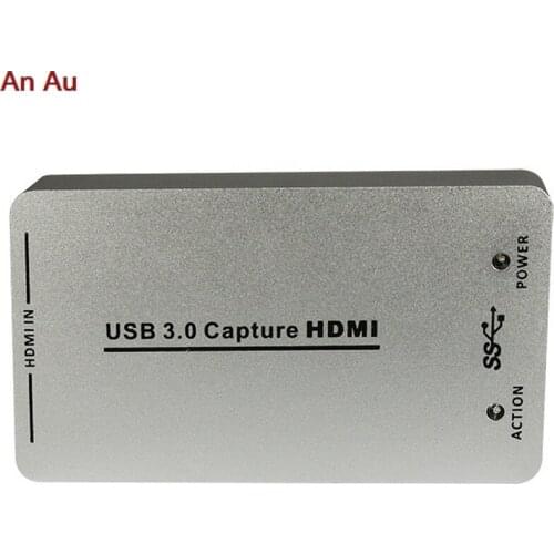 HDMI USB 3.0 Video Capture Card Adapter 1080P HD Recorder Box For HDD AV Video
