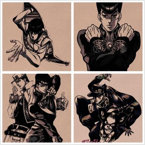 Canvas Poster HD Printed Painting JoJos Bizarre Adventure Japan Anime Pictures Modular For Living Room Home Decoration Wall Art