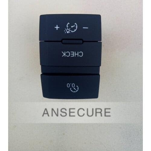 Instrument brightness lighting Adjust switch button FOR AUDI A6 C6 Q7 4LD 927 123 or 4L1 927 123