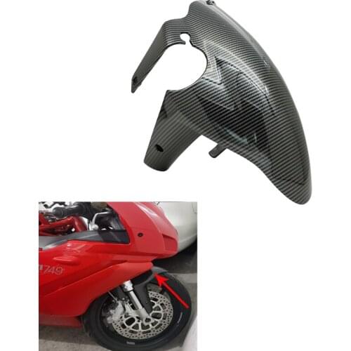 Motorcycle Front Fender Cover Mudguard Carbon Fiber for DUCATI 999 749 2003 2004 2005 2006 Splash Mud Dust Mud Guard