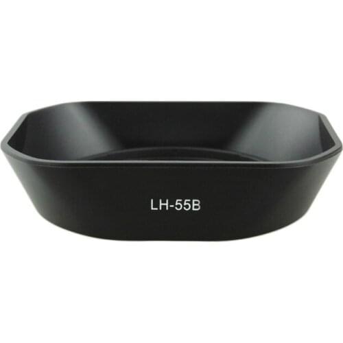 LH-55B Bayonet Mount camera Lens Hood for EM5 e-m5 Olympus MZD 9-18mm F4-5.6 12-50mm F3.5-6.3 EZ
