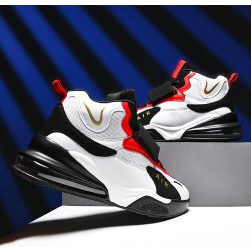 Men Streetball 2020 Master Basketball Shoes Breathable Air Cushion Wearable Basketball Sneakers Rebound Gym Outdoor Sports Shoes