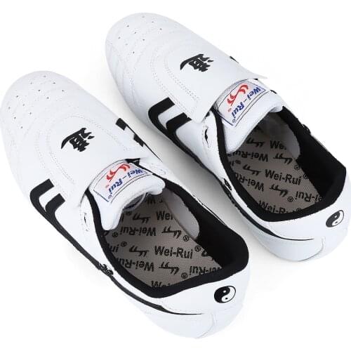 Taekwondo Shoes Taekwondo Sport Boxing Kung fu TaiChi Lightweight Breathable Shoes for Adults and Children Karate Taekwondo