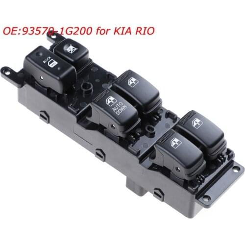 OEM 93570-1G200 For KIA RiO 2007 2008 2009 Car Front Left Electric Power Window Master Switch 14Pins Car Accessories 935701G200