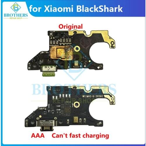 Original For Xiaomi BlackShark USB Charger Charging Board SKR-H0 SKR-A0 Charge Dock Port Connector Flex Phone Replacement Tesed