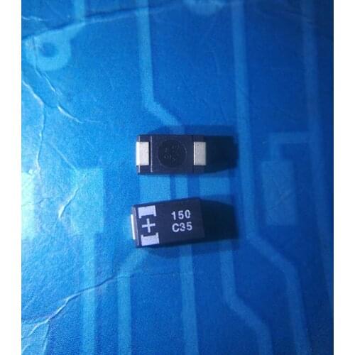 Original new 100% 16TQC150MYF SMD polymer capacitor 16V 150uF D TYPE 7343 low ESR carbon film capacitor (Inductor)
