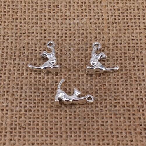 7pcs Leopard Charms 19x16mm Antique Silver Color Pendant for DIY Jewelry Making Findings Handmade Craft 0055