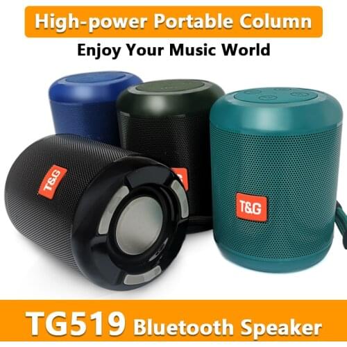 Portable Bluetooth Speaker TWS Wireless Column HiFi Sound System Music Center For PC Computer Speakers TF AUX USB caixa de som