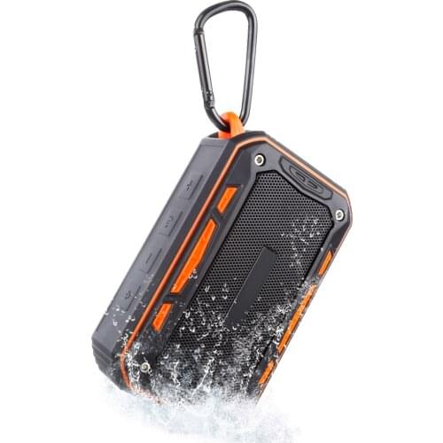 S618 Portable Wireless Bluetooth Speaker Waterproof Subwoofer AUX FM Radio TF Card MP3 Player