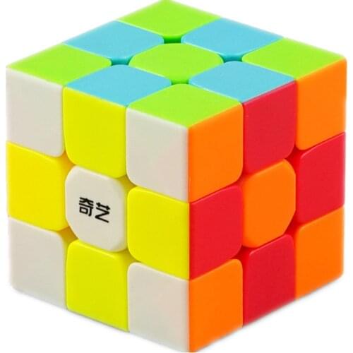 Qiyi Warrior S 3x3x3 Magic Cube Colorful Antistress 3x3x3 Learning Educational Puzzle Cube For Children Gifts