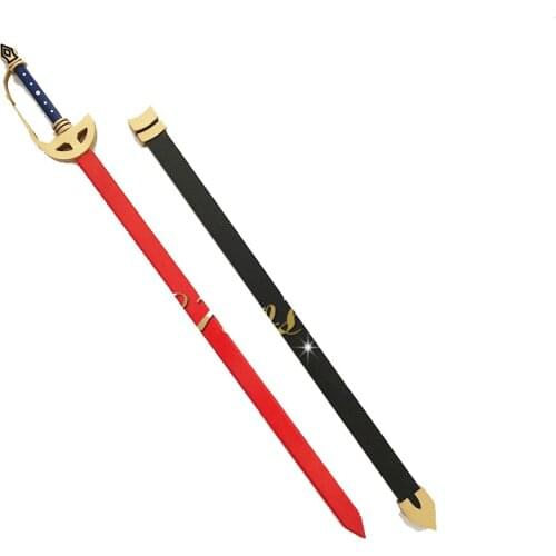 Seraph of The End Crowley Usford Weapon model PVC Sword for Halloween Carnival Party Events non-destructive can pass security
