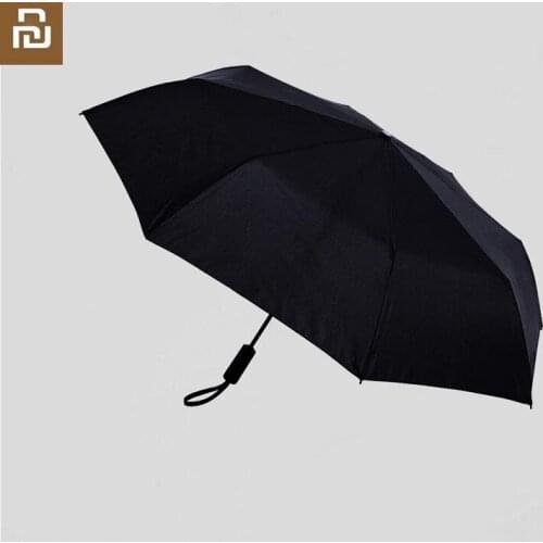 Youpin man woman Folding automatic umbrella 23 inches Strong windproof No film sunscreen waterproof Anti-UV Sun umbrella