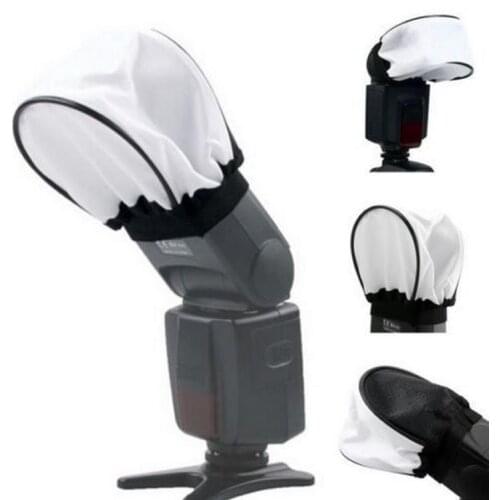 Cloth Universal Soft Flash Bounce Diffuser Portable for Canon Nikon Gun Pentax Sony