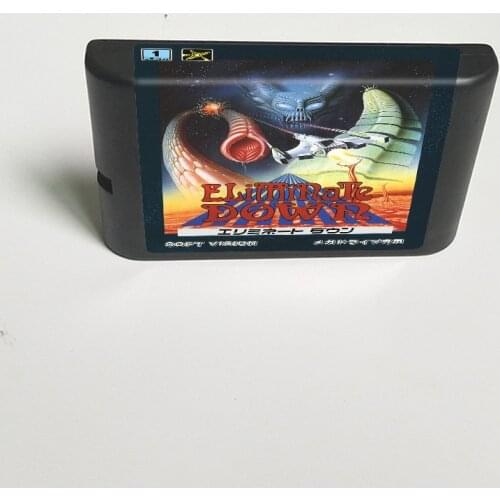 Eliminate Down - 16 Bit MD Game Card for Sega Megadrive Genesis Video Game Console Cartridge