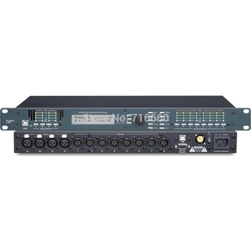 High Quality ASHLY Protea 4.8SP 4 Input / 8 Output Digital Speaker Processor for hot selling