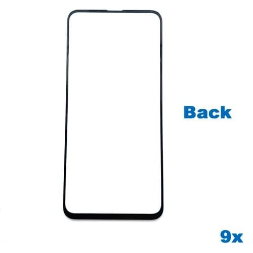 5Pcs Touch Screen Glass Outer Lens For Huawei Honor 9X Panel Digitizer Sensor Touchpad Front Spare Parts Sensor Touchpad