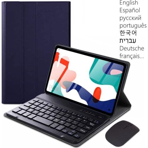 Case for Xiaomi Mi Pad 5 Pro Mi Pad 5 Keyboard Russian Spanish Portuguese Teclado for Mi Pad5 Pro Mi Pad5 Tablet Magnetic Cover