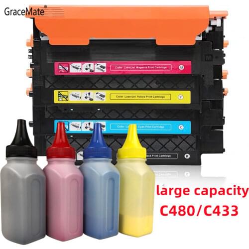 Toner Cartridge CLT-K404S CLT-404 CLT 404 Toner Cartridge Chip for Samsung SL-C430 C430W C480W C480FN C480FW Laser Printer